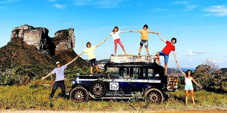 Conozca la sorprendente historia de los Zapp, una familia argentina que lleva 22 años viajando por el mundo